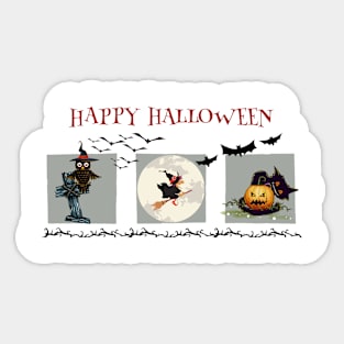 Happy Halloween No. 03 Sticker